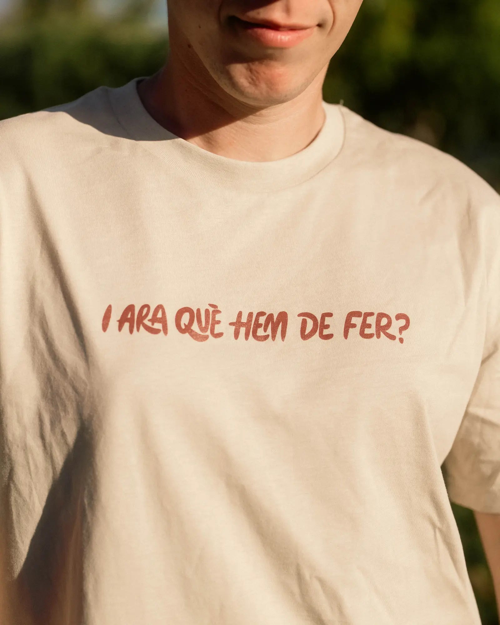 Camiseta “Què hem de fer”