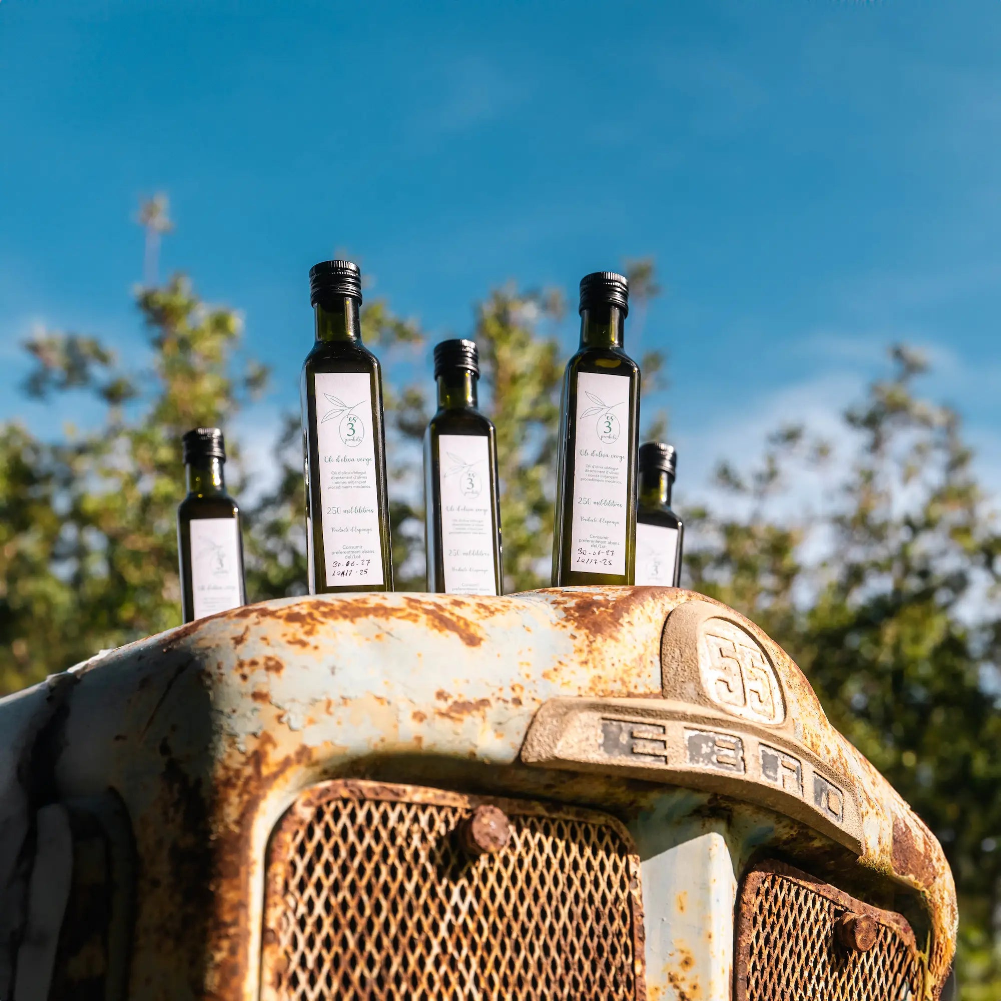 Pack 5 botelles d’oli d’oliva verge extra